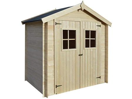 caseta de jardin de madera