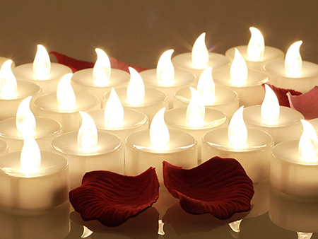 velas decorativas led